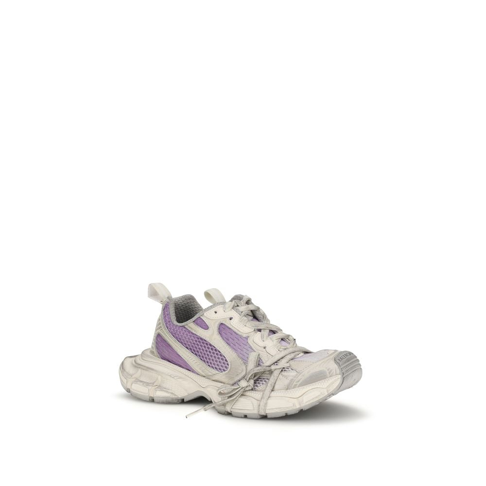 Multicolor Synthetic Athletic Sneakers with Embossed Logo