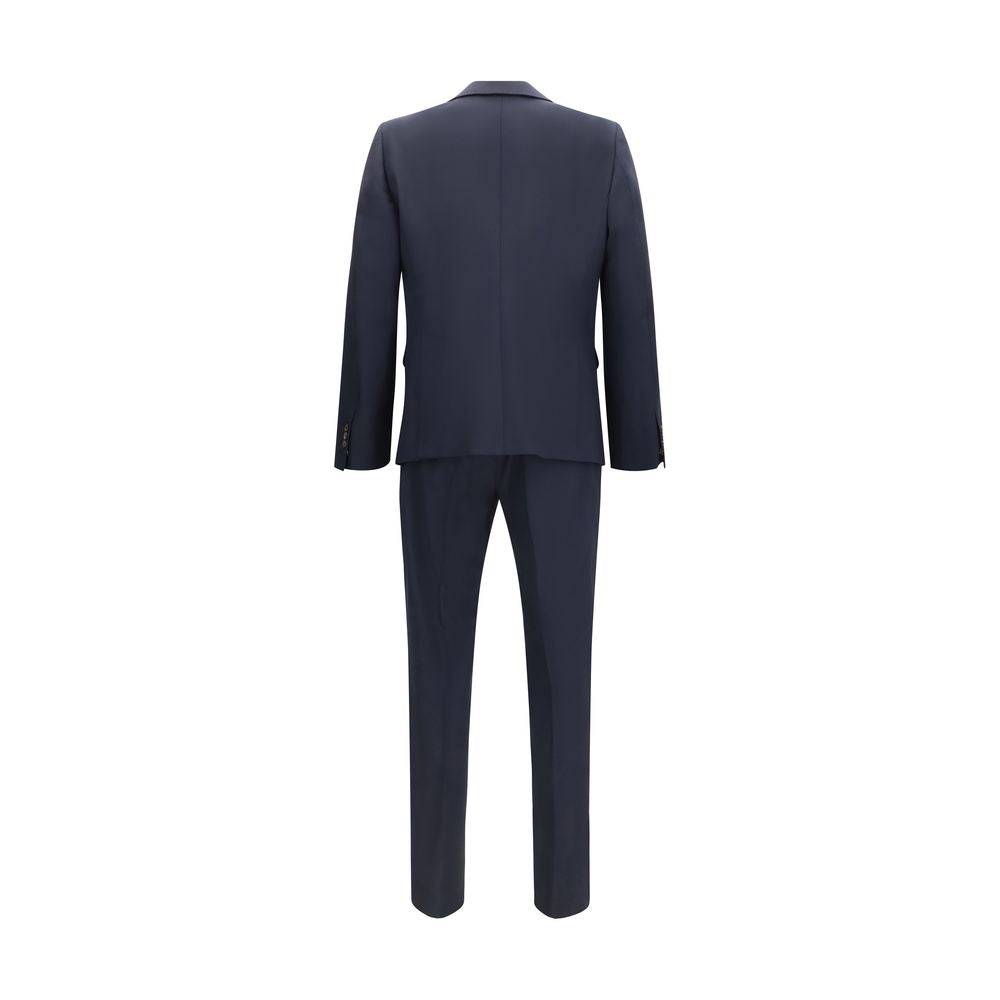 Blauer Wollanzug mit klassischem Schnitt von Dsquared2
