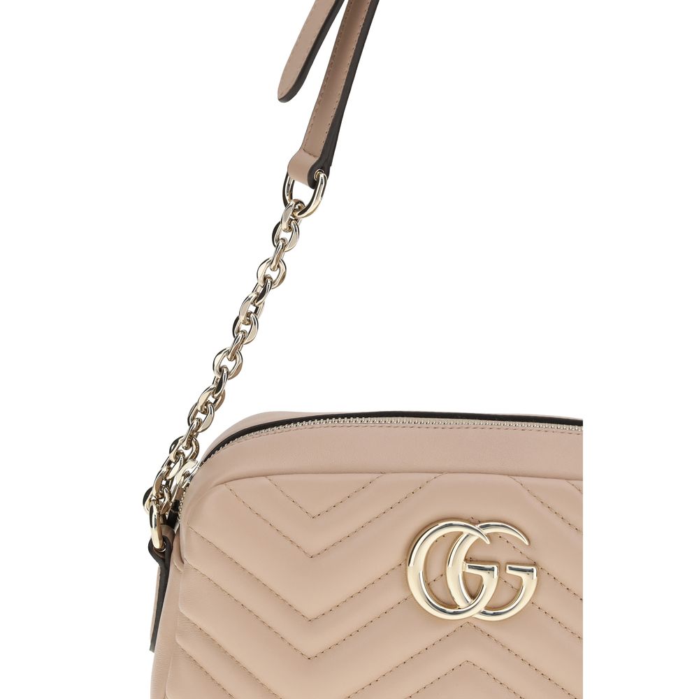 Multicolor Leather GG Marmont Shoulder Bag