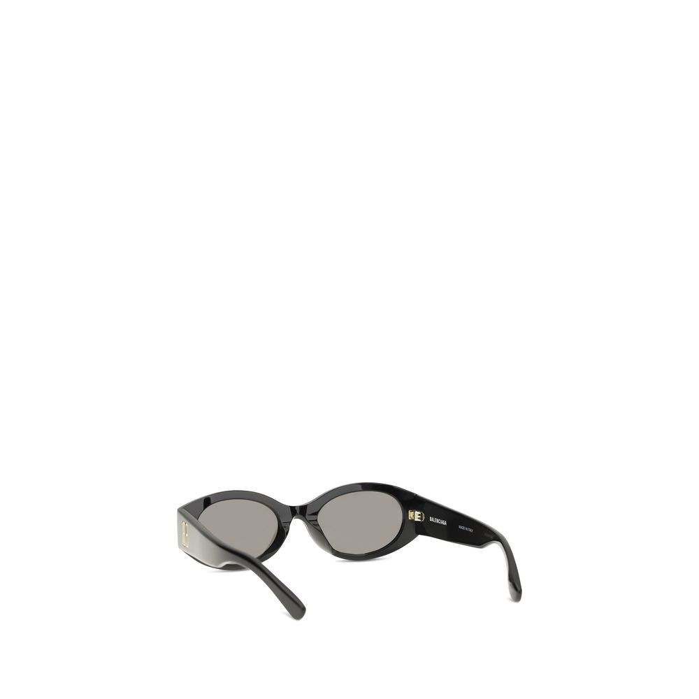 Black Synthetic Sunglasses with Nano BB Logo Detail