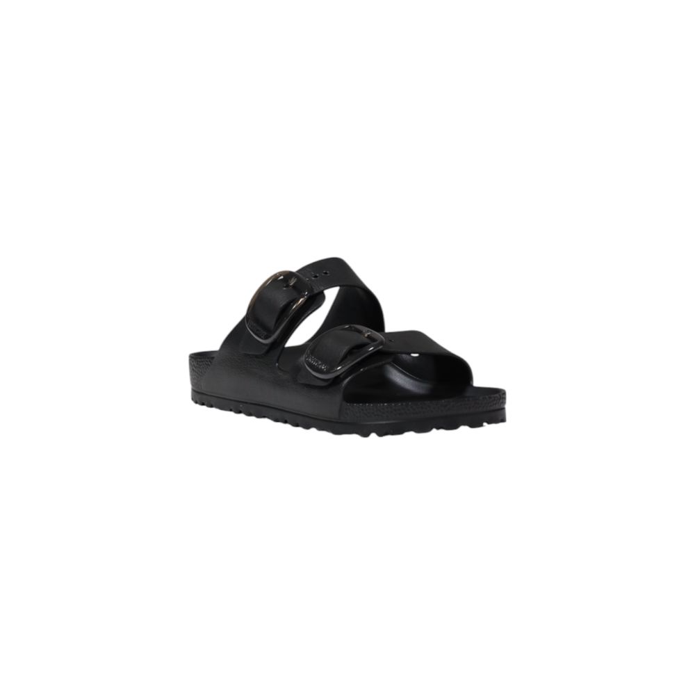 Schwarze EVA-Flachsandalen