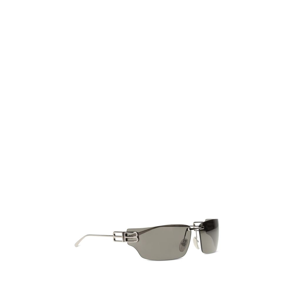 Silver Sunglasses with Metal Temples