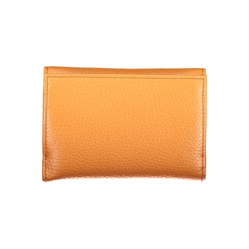 Arancione Leather Wallet with Coin Pocket by Coccinelle