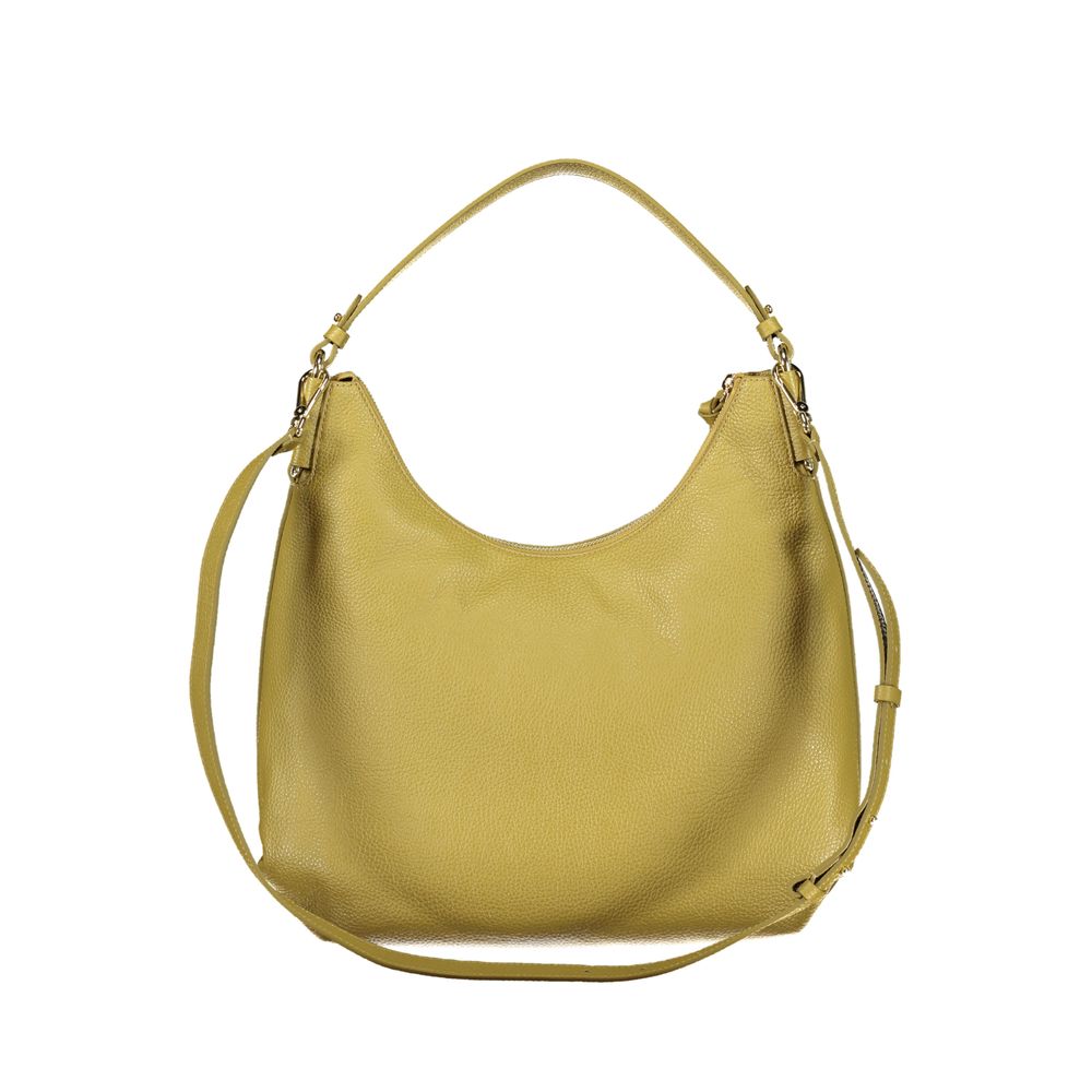 Verde Leather Handbag with Adjustable Strap by Coccinelle