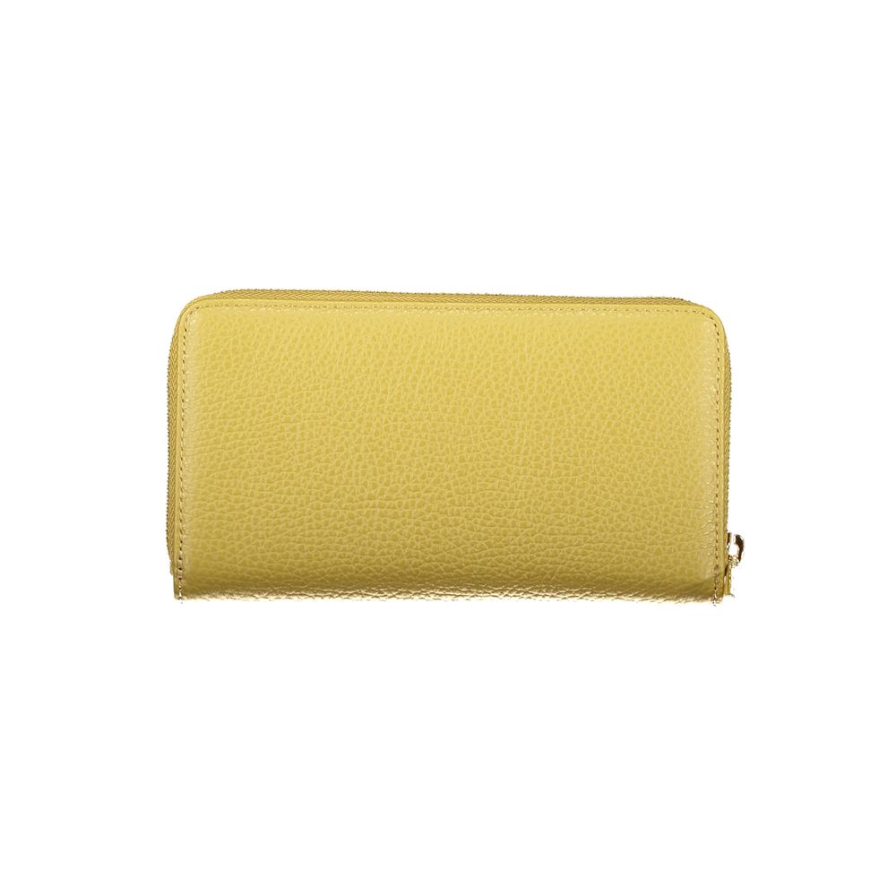 Verde Leather Wallet with Metallic Soft Finish