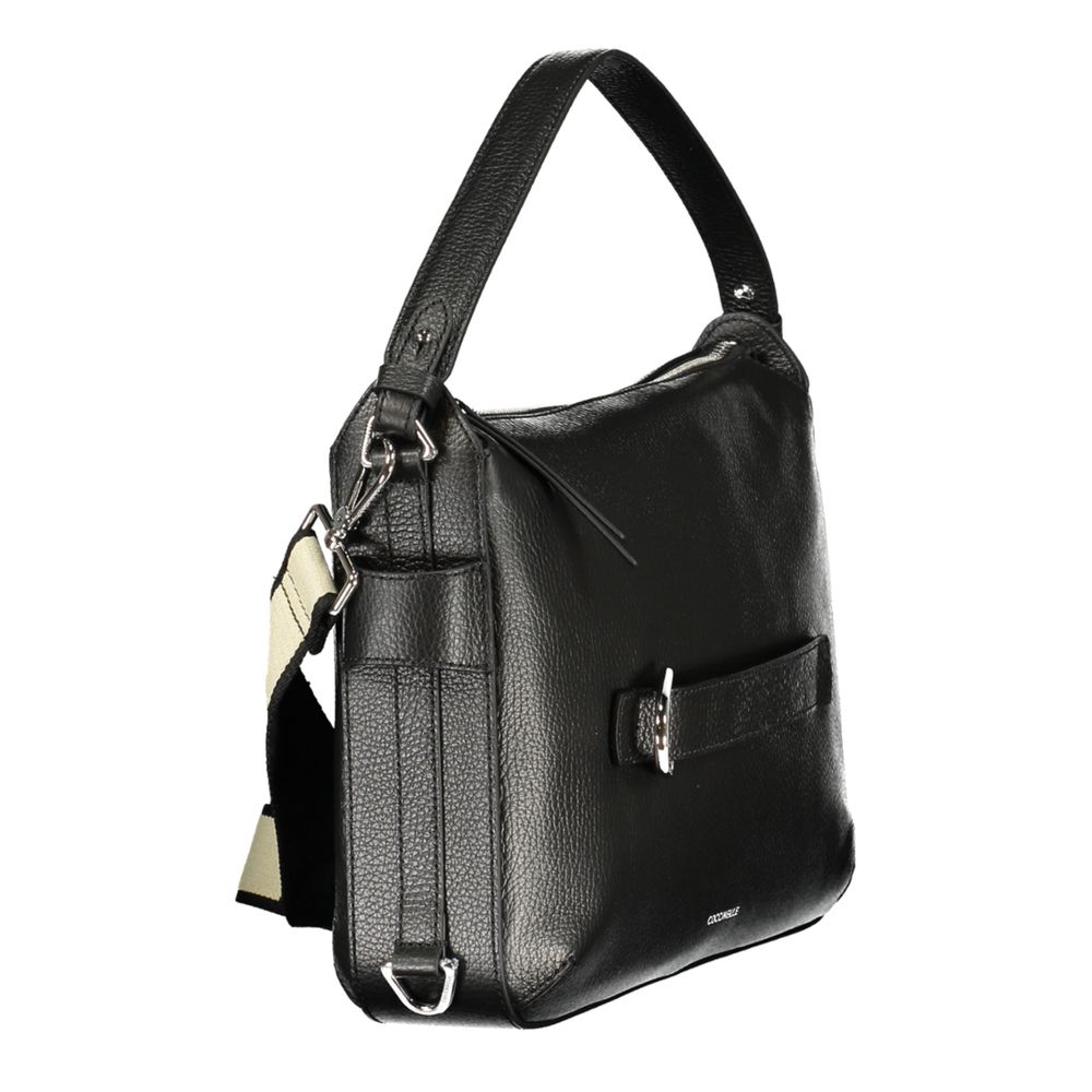 Nero Leather Bag with Ribbon Detail by Coccinelle
