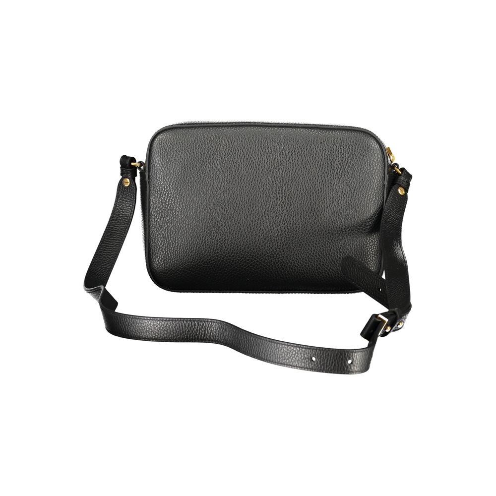 Nero Leather Beat Soft Bag with Adjustable Strap