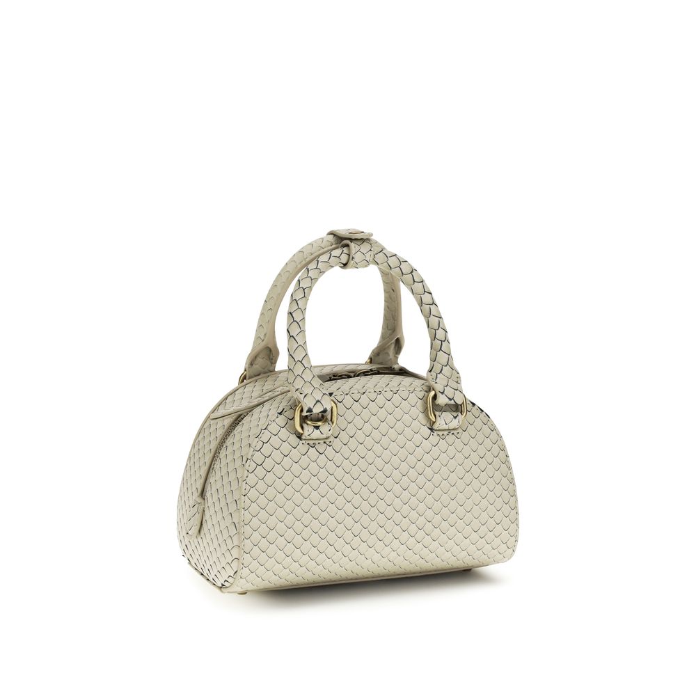 Diesel Beige Calf Leather Handbag