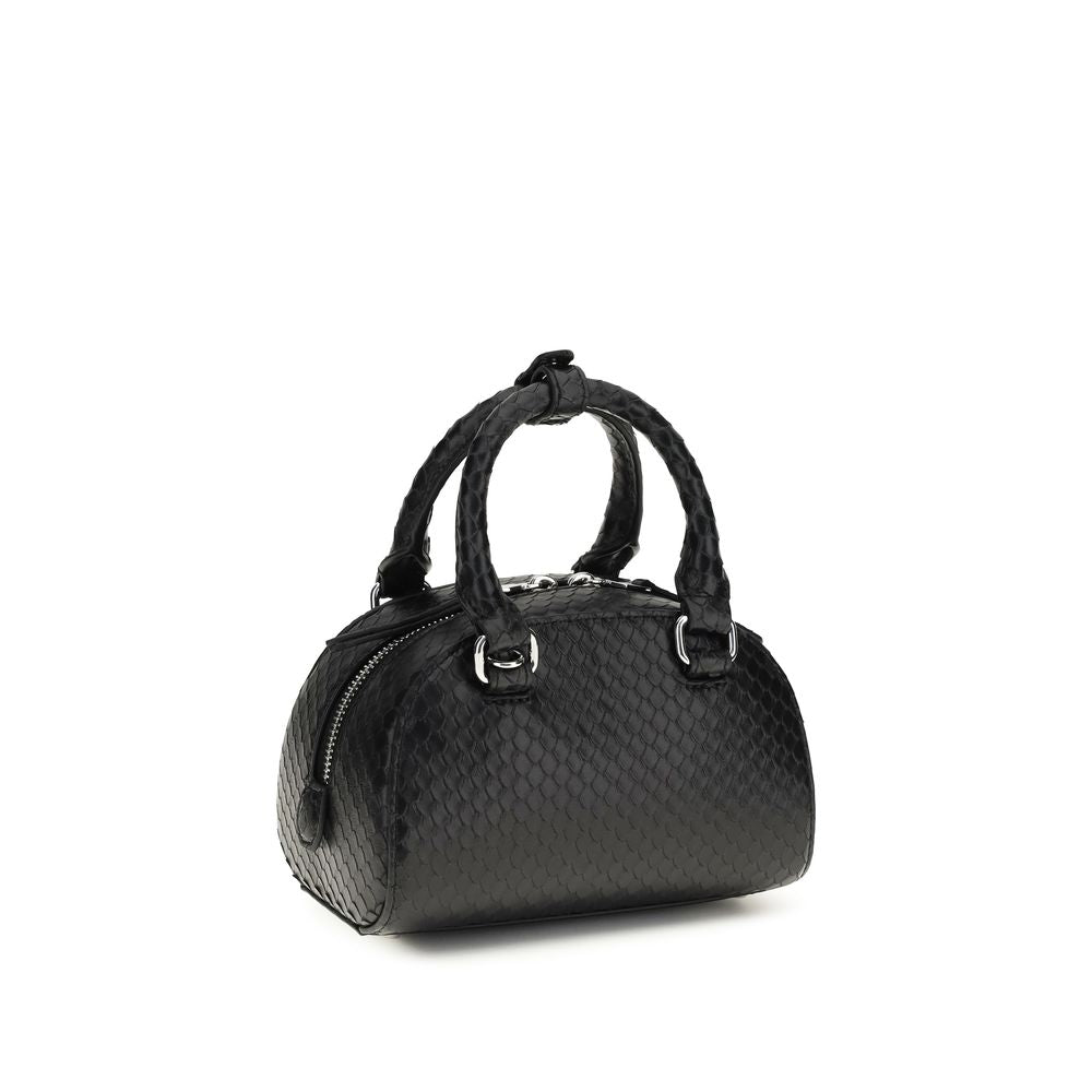 Diesel Black Calf Leather Handbag