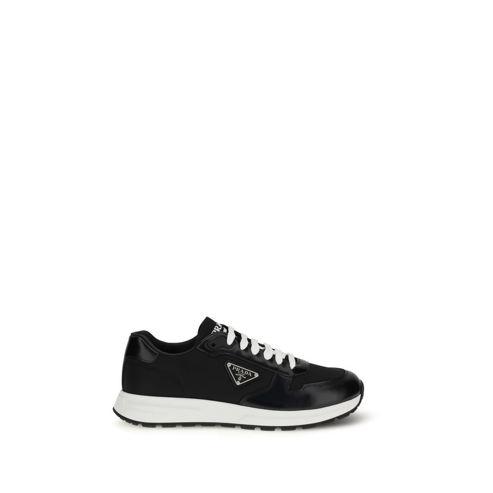 Prada Black Recycled Athletic Sneakers