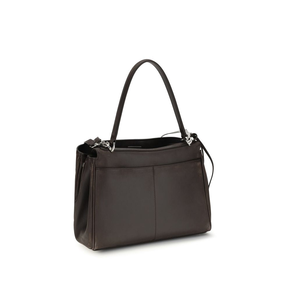 Balenciaga Brown Calf Leather Shoulder Bag