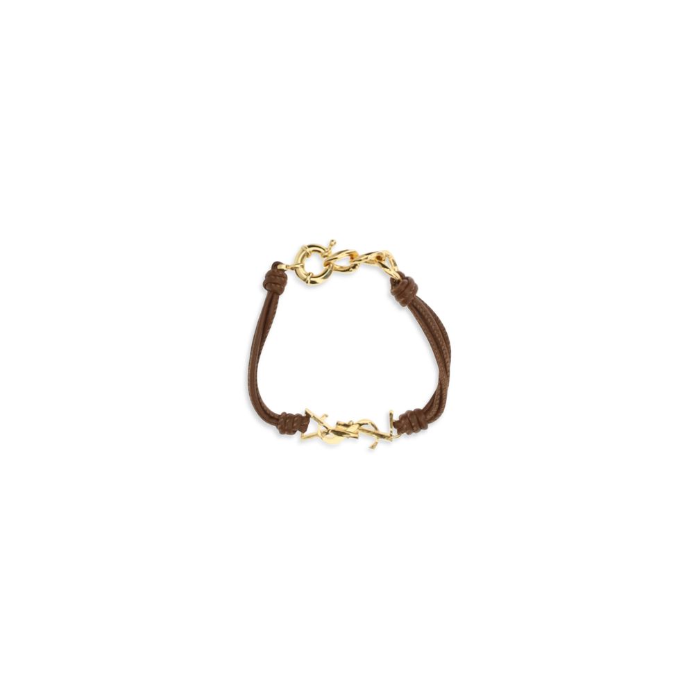 Bicolor Leder Cassandre Wickelarmband