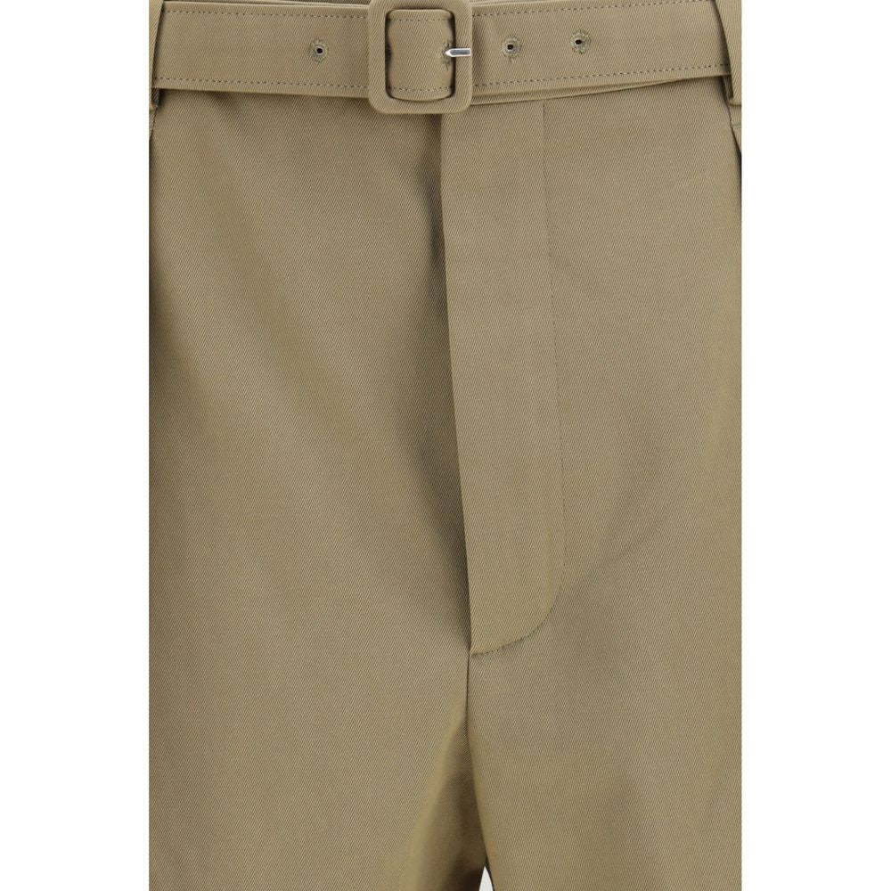 Saint Laurent Beige Baumwoll-Bermudashorts