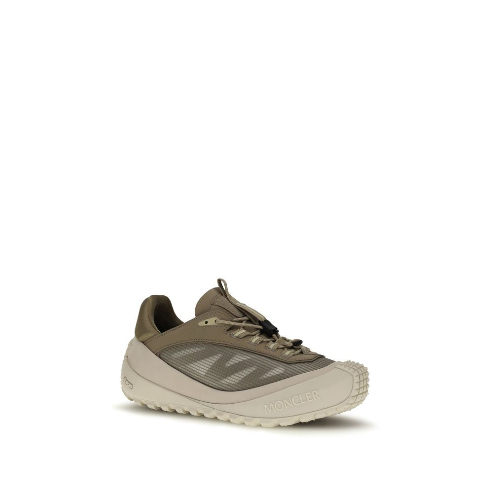 Gray Synthetic Athletic Sneakers with Grip Sole