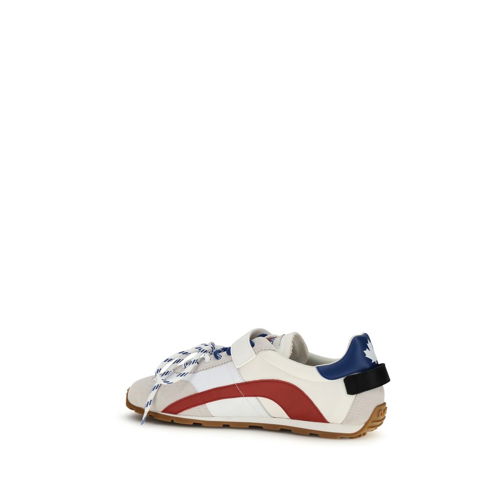 Dsquared² Multicolor Calf Leather Sneakers