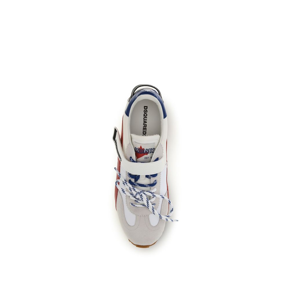 Dsquared² Multicolor Calf Leather Sneakers