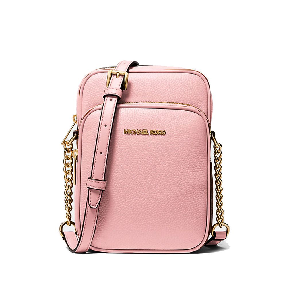 Pink Leather Shoulder Strap Michael Kors