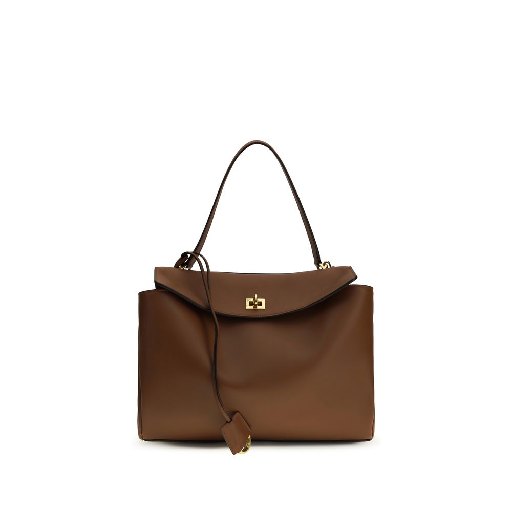 Balenciaga Brown Calf Leather Shoulder Bag