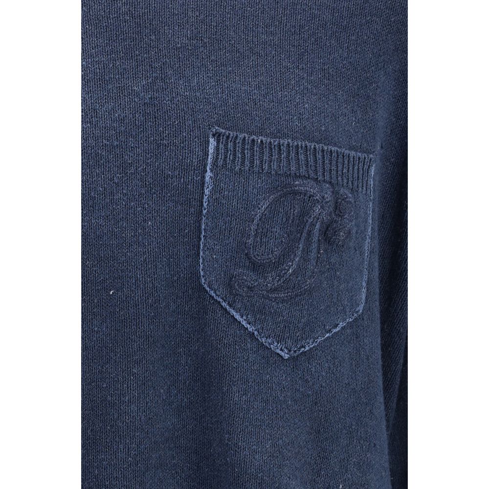 Sweat-shirt Dsquared² en polyester bleu