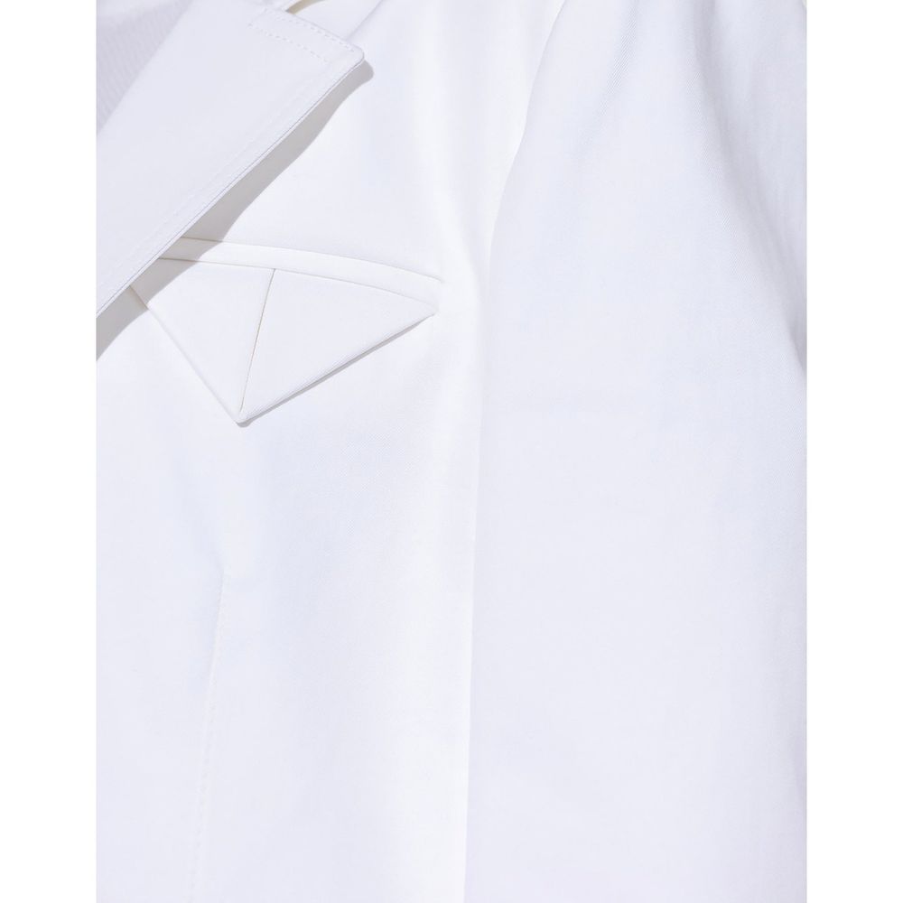 Bottega Veneta Blazer aus weißer Baumwolle