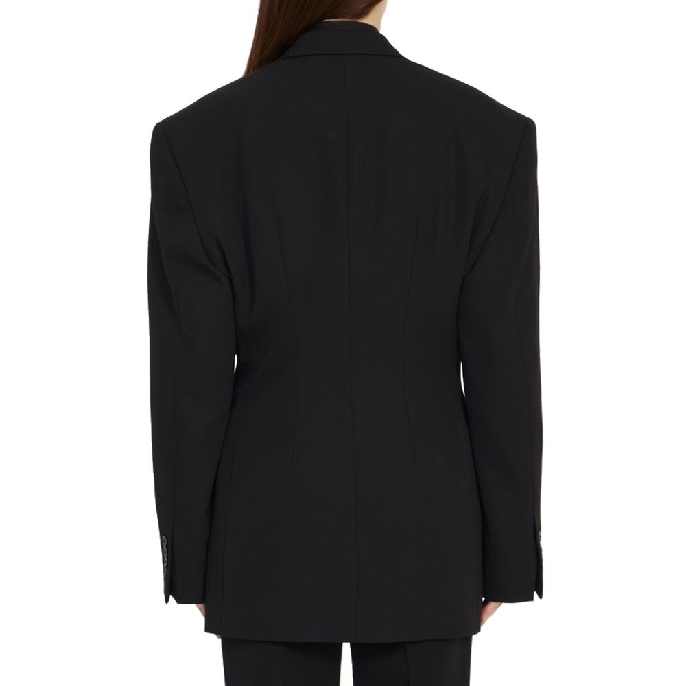 Veste Balenciaga en laine noire