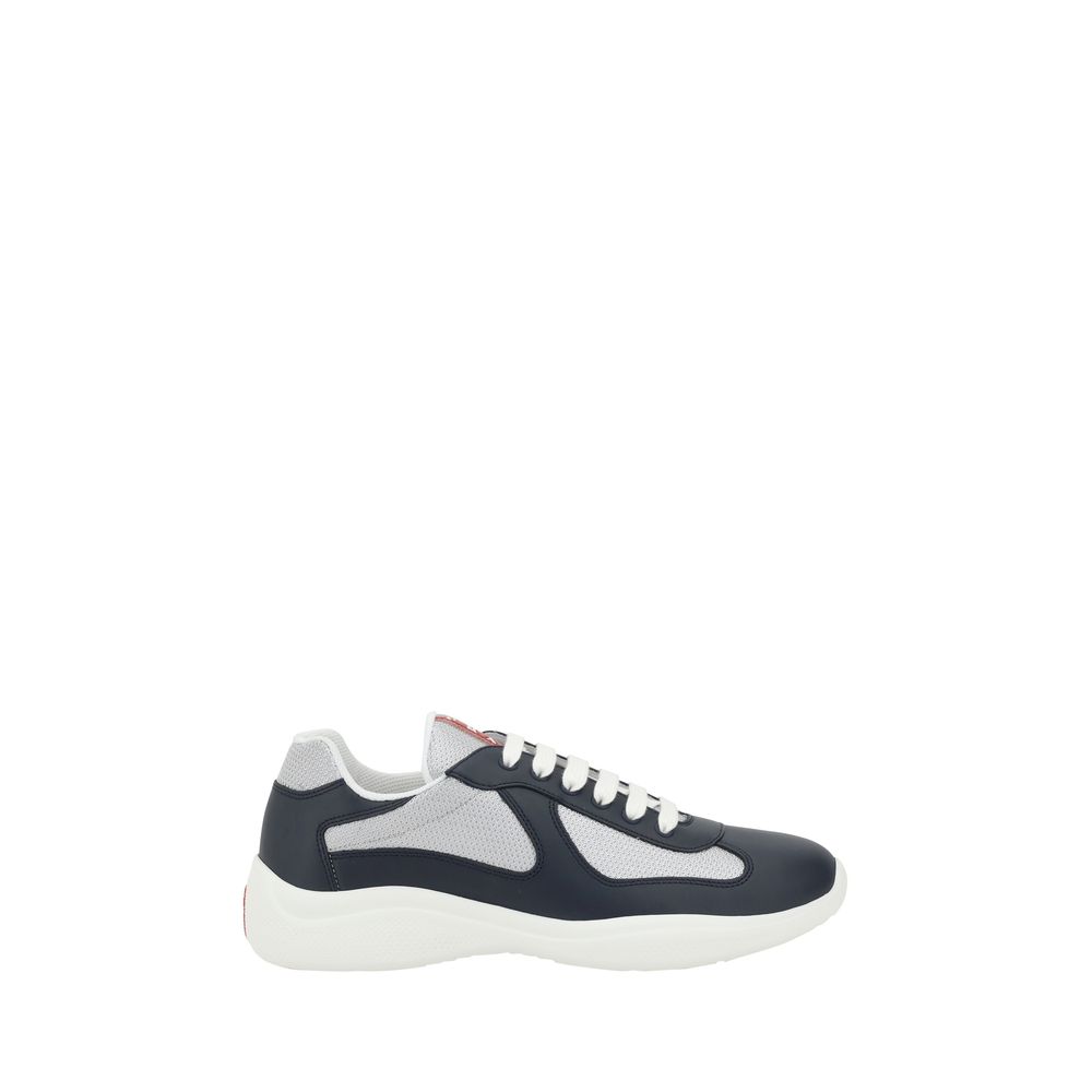 Prada Blue Athletic Sneakers