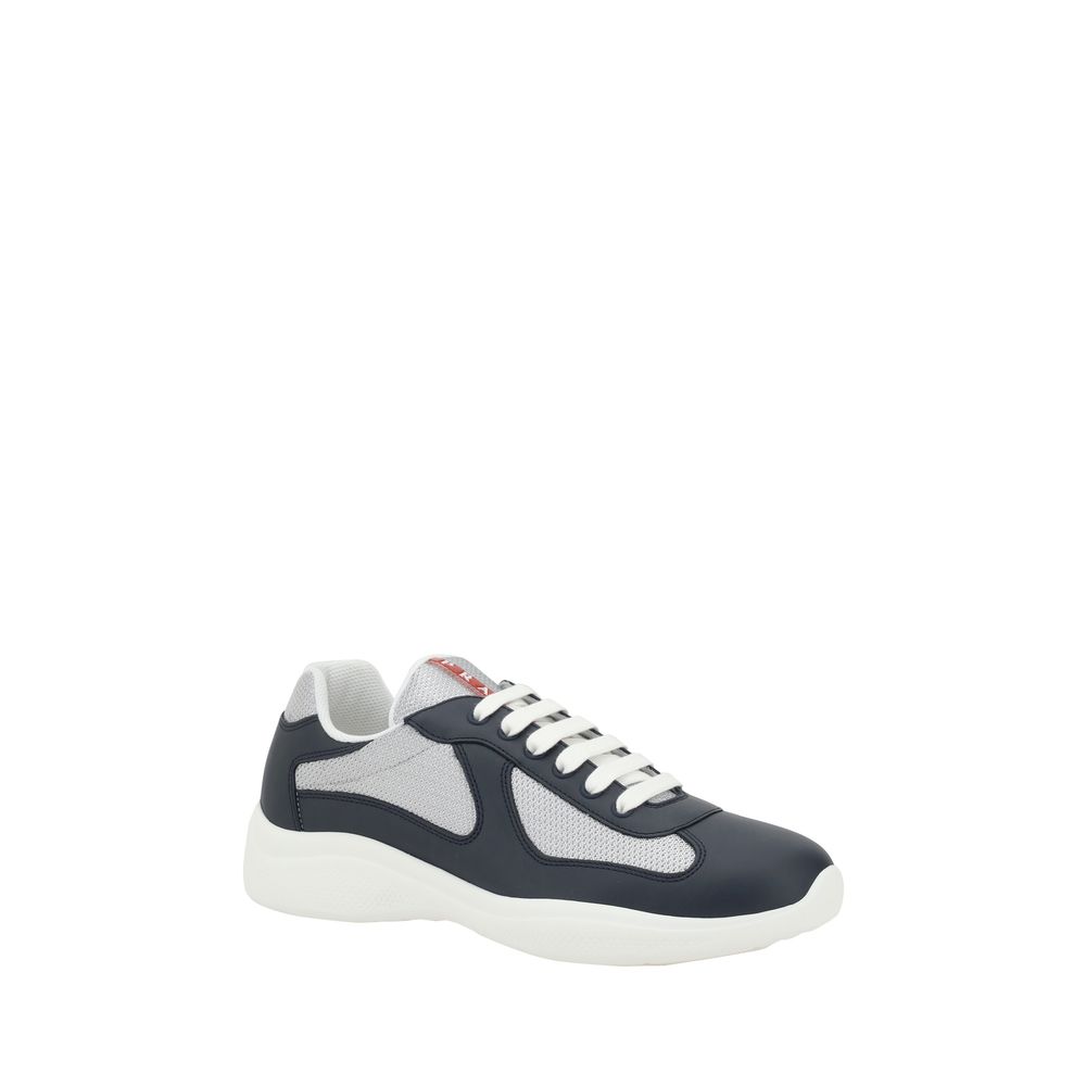 Prada Blue Athletic Sneakers