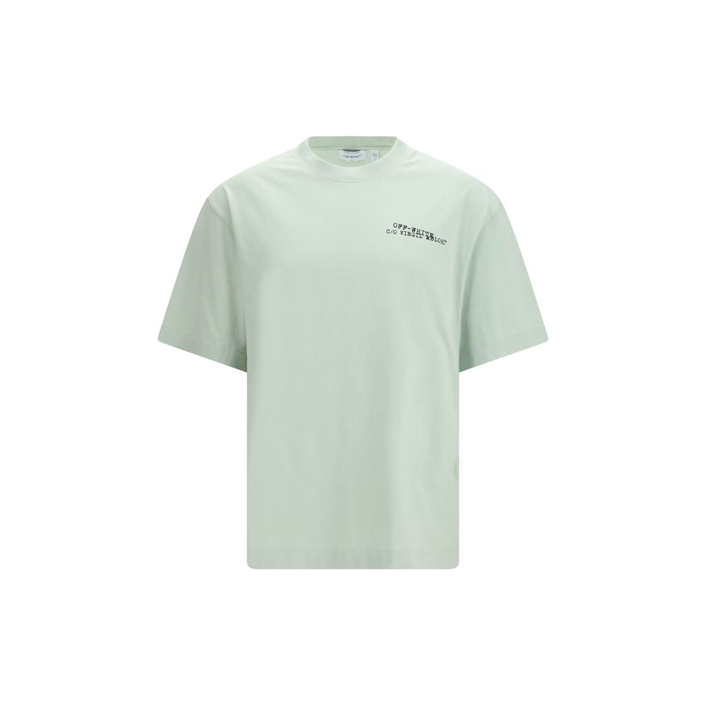 Baumwolle Bicolor Sportswear T-Shirt mit Pfeil-Print