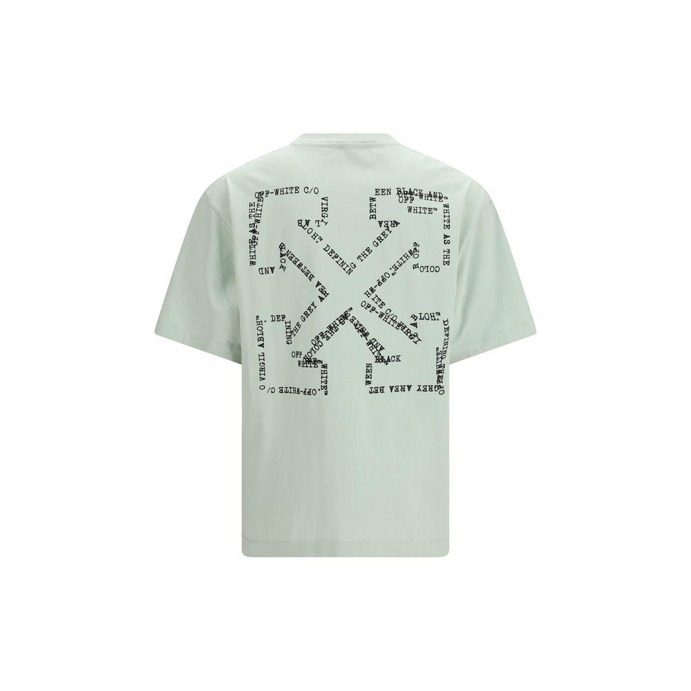 Baumwolle Bicolor Sportswear T-Shirt mit Pfeil-Print