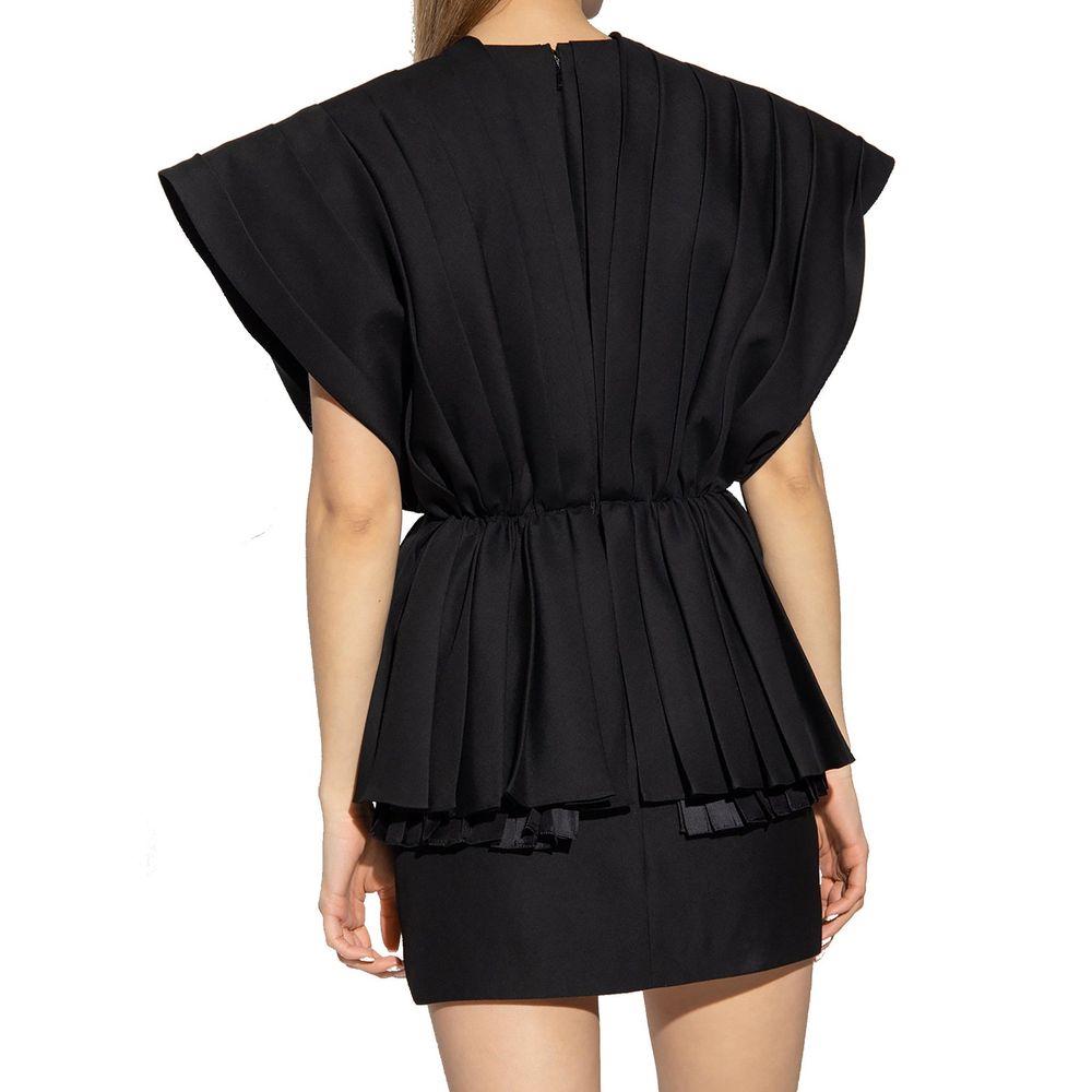 Gucci schwarzes Cocktailkleid aus Wolle