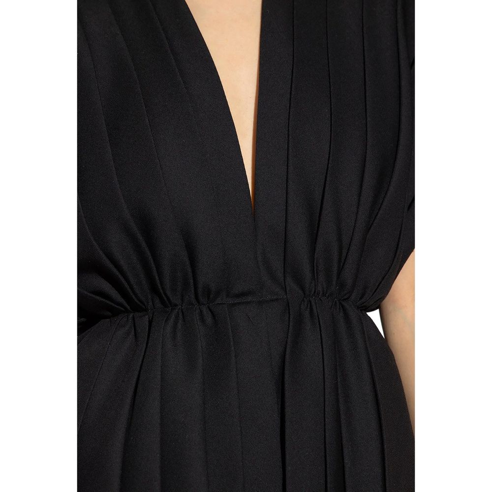 Gucci schwarzes Cocktailkleid aus Wolle