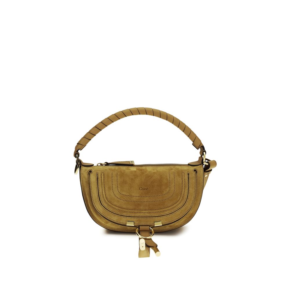 Chloé Brown Calf Leather Shoulder Bag