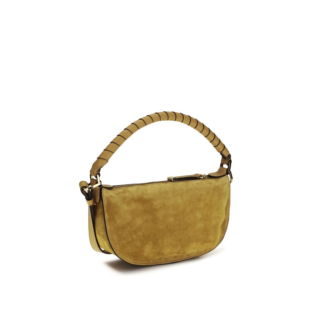 Chloé Brown Calf Leather Shoulder Bag