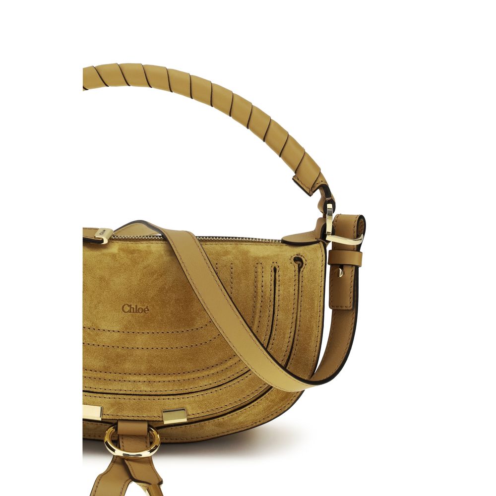 Chloé Brown Calf Leather Shoulder Bag