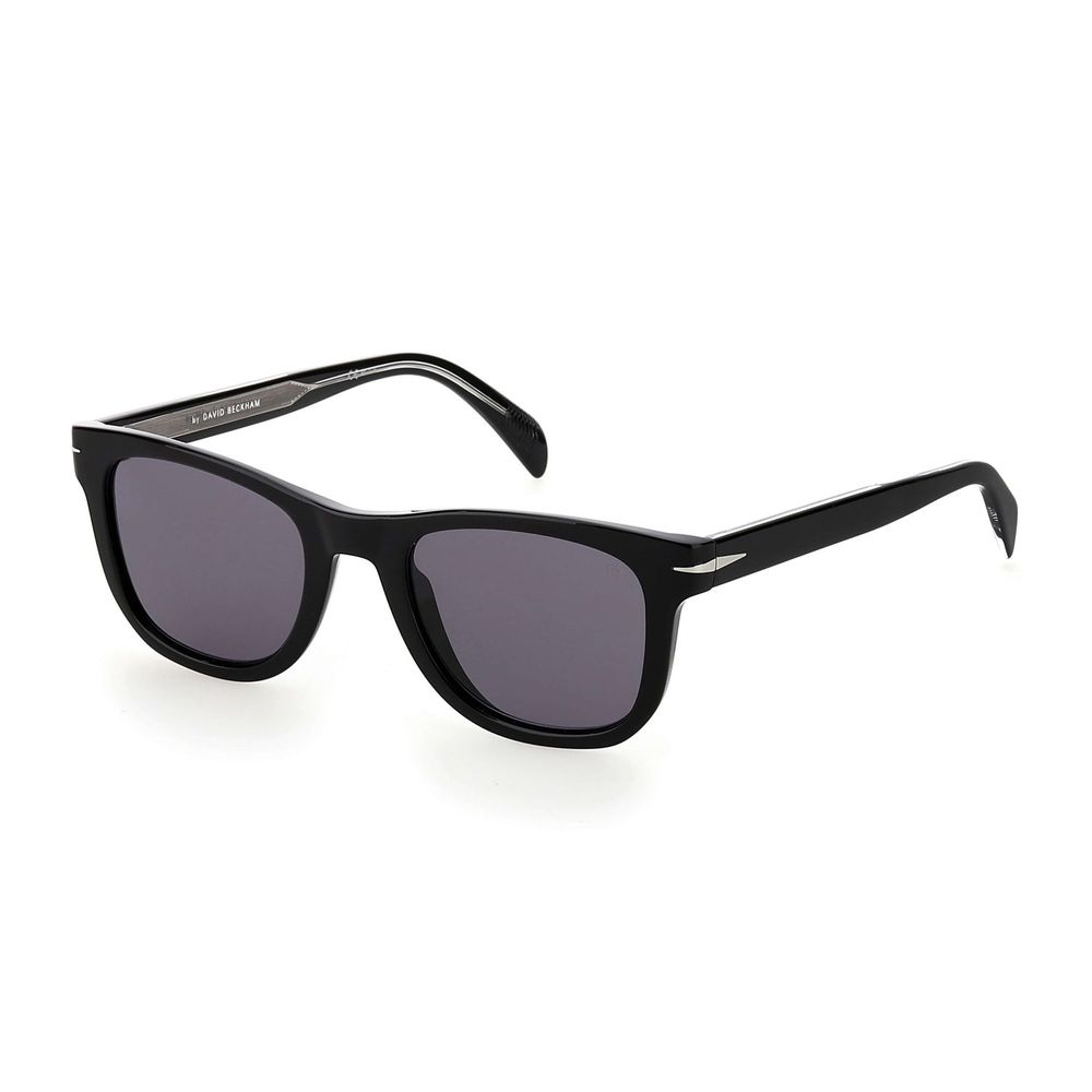 Schwarze Sonnenbrille aus Synthetik mit polarisierten Gläsern