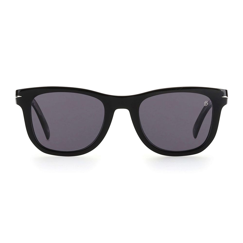 Schwarze Sonnenbrille aus Synthetik mit polarisierten Gläsern