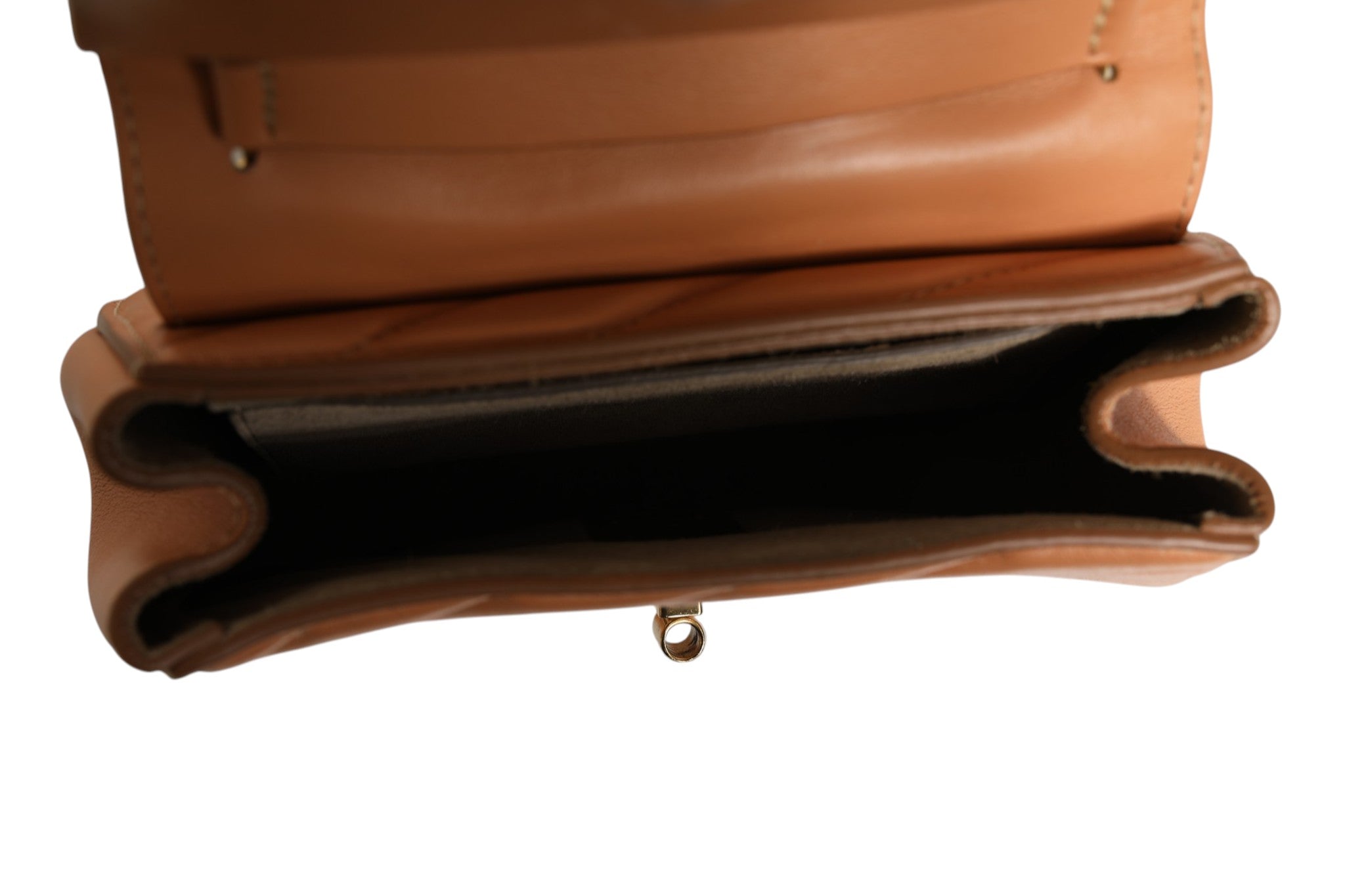Chloé Drew Bijou Schultertasche aus gestepptem Kalbsleder