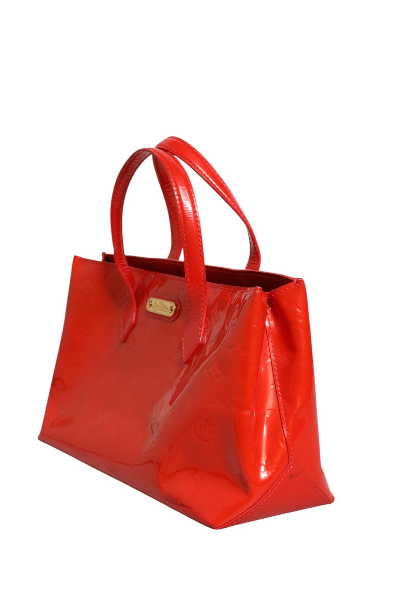 Louis Vuitton Rote Monogram Vernis Wilshire PM