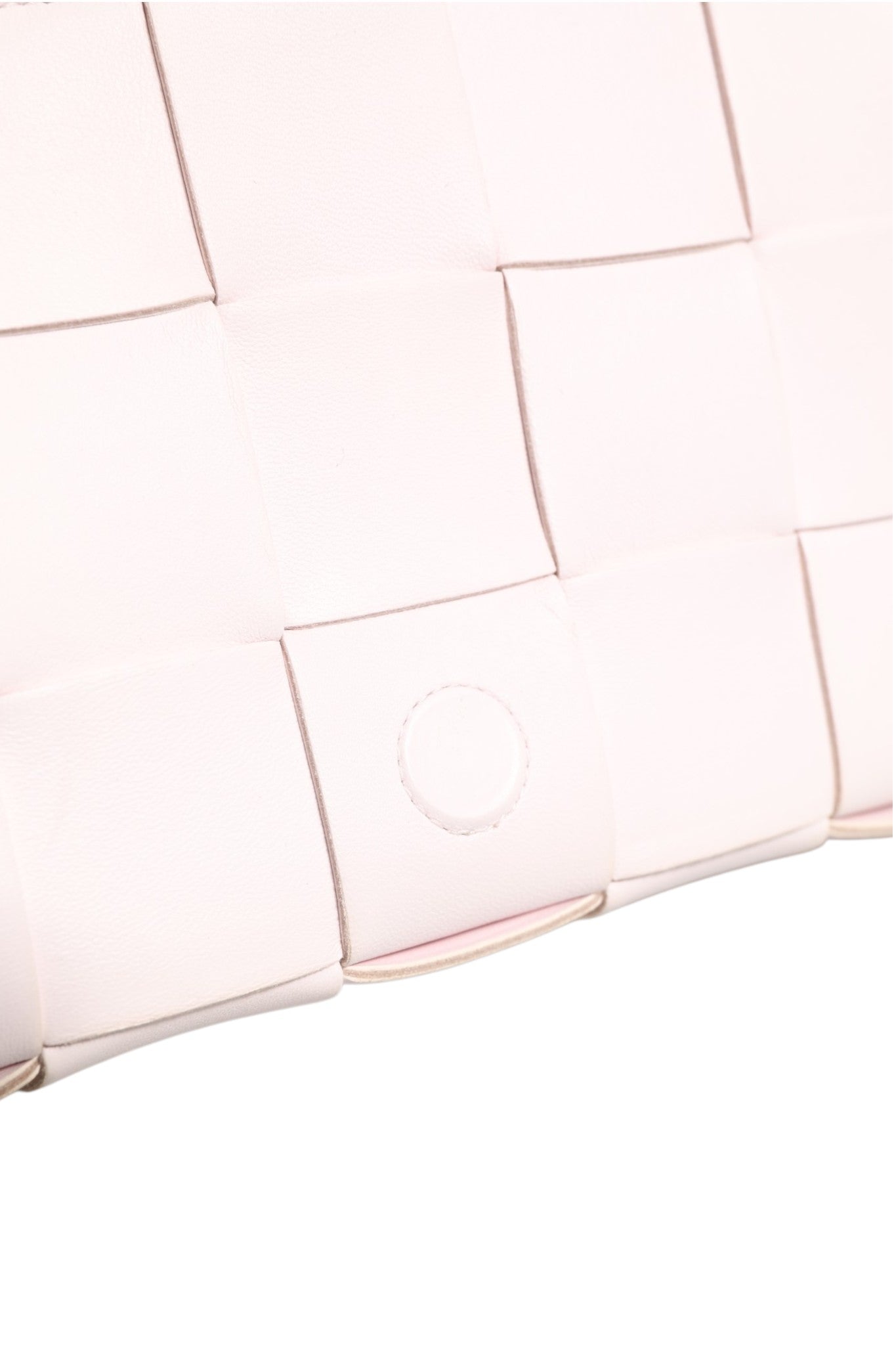 Bottega Veneta Pink Intrecciato Cassette Umhängetasche