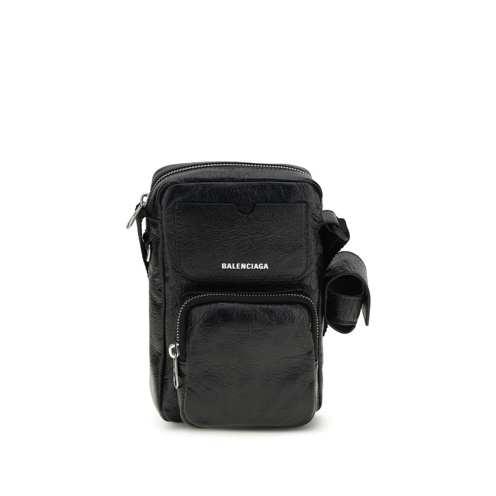 Balenciaga Black Lamb Shoulder Bag
