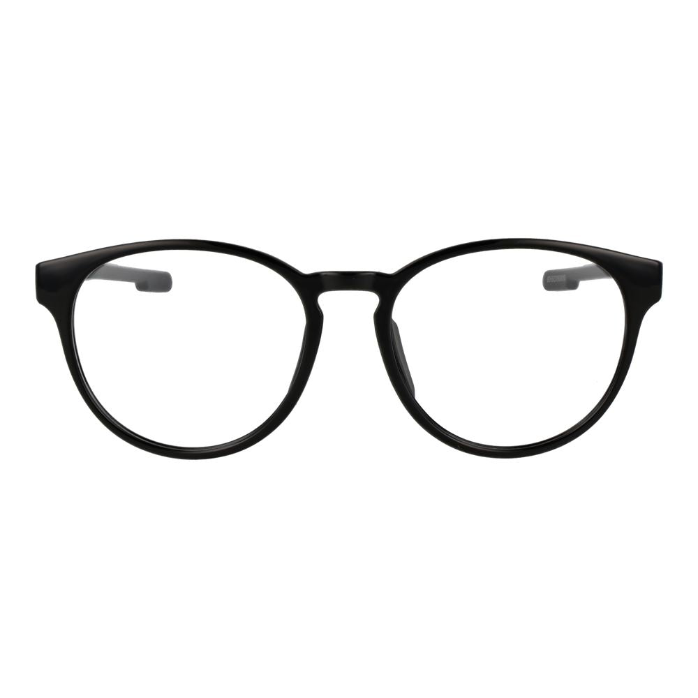Black Synthetic Round Full-Rim Glasses Frames