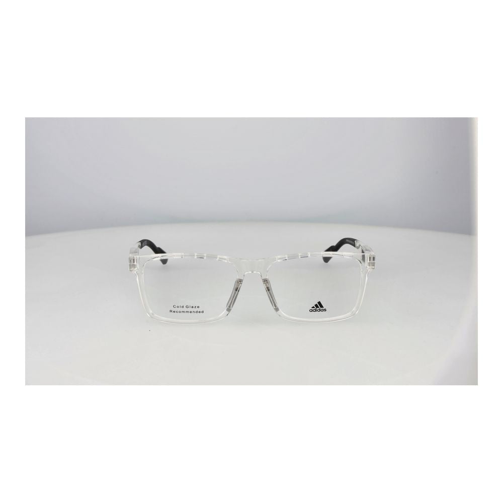 Transparent Synthetic Full-Rim Square Glasses