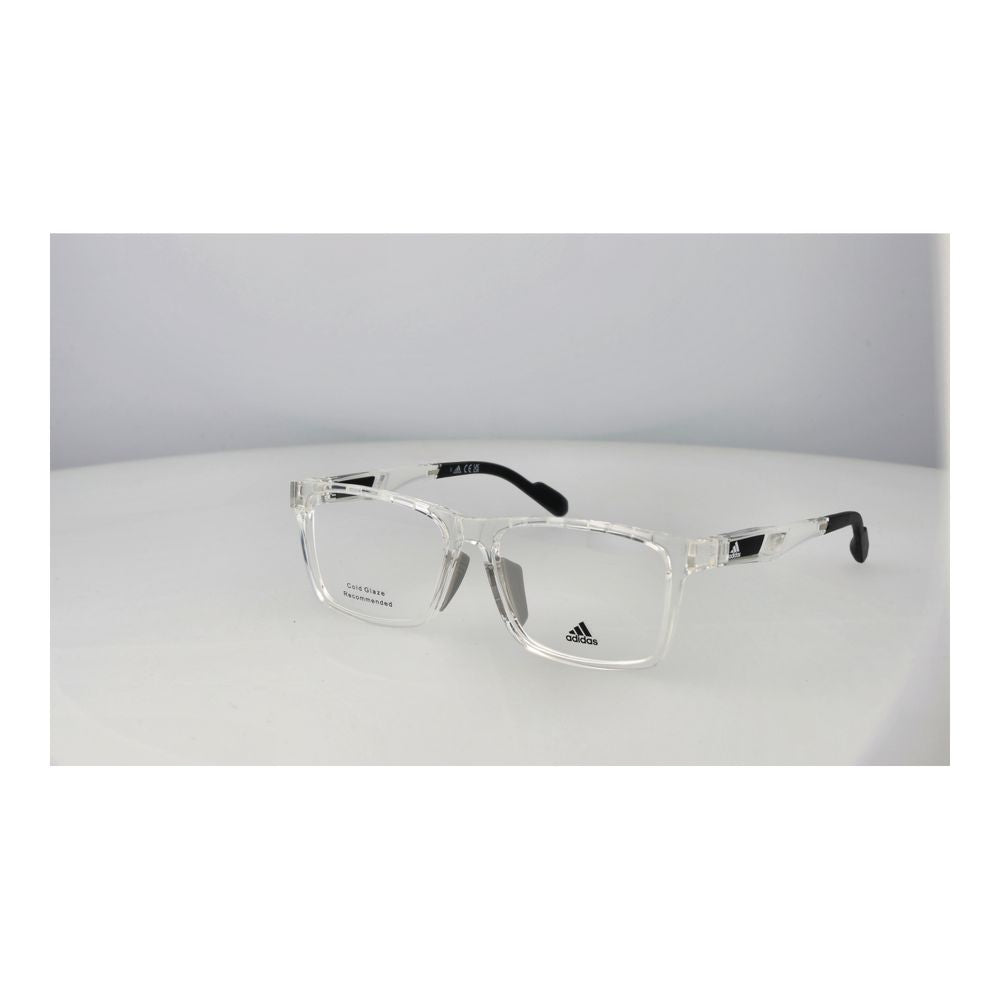 Transparent Synthetic Full-Rim Square Glasses