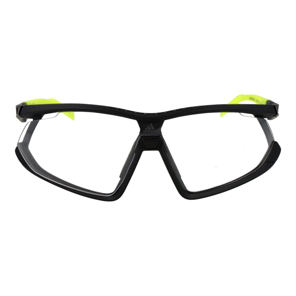 Black Synthetic Sunglasses with Mirrored Lenses