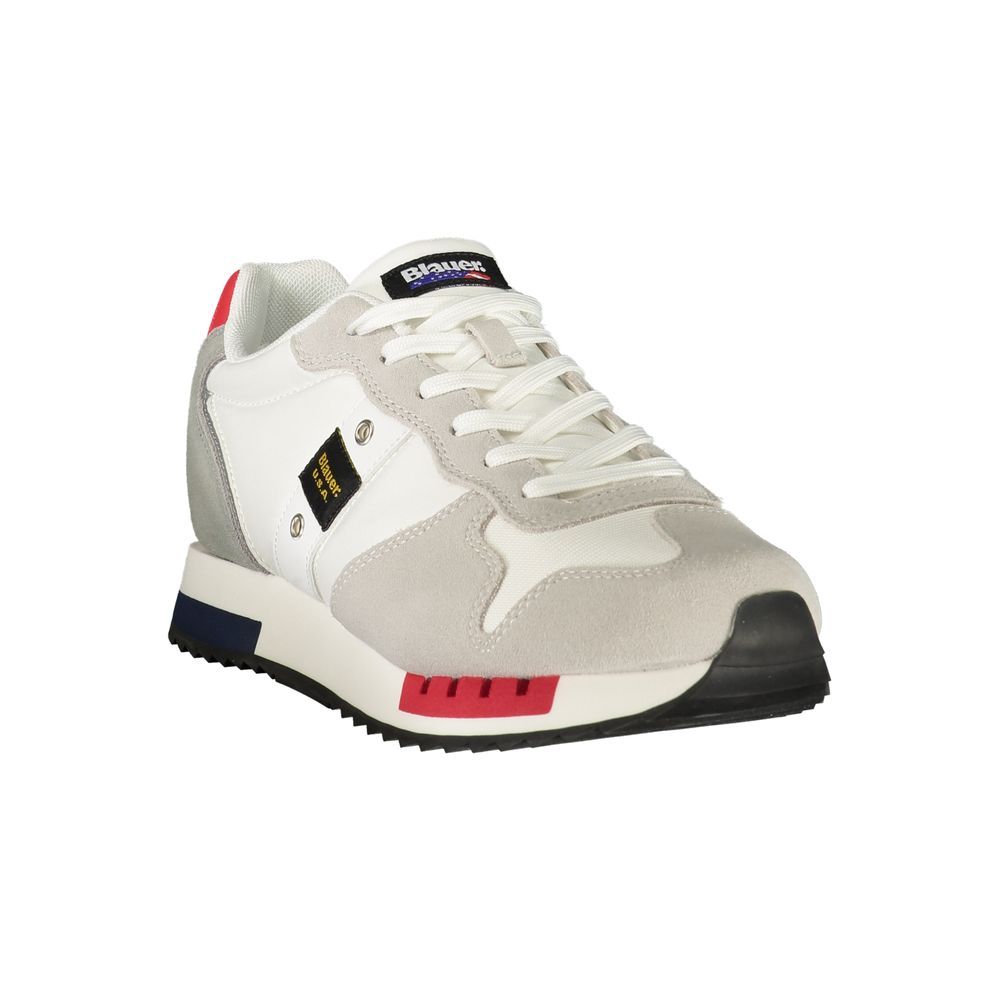 Herren-Sneaker aus weißem Polyurethan