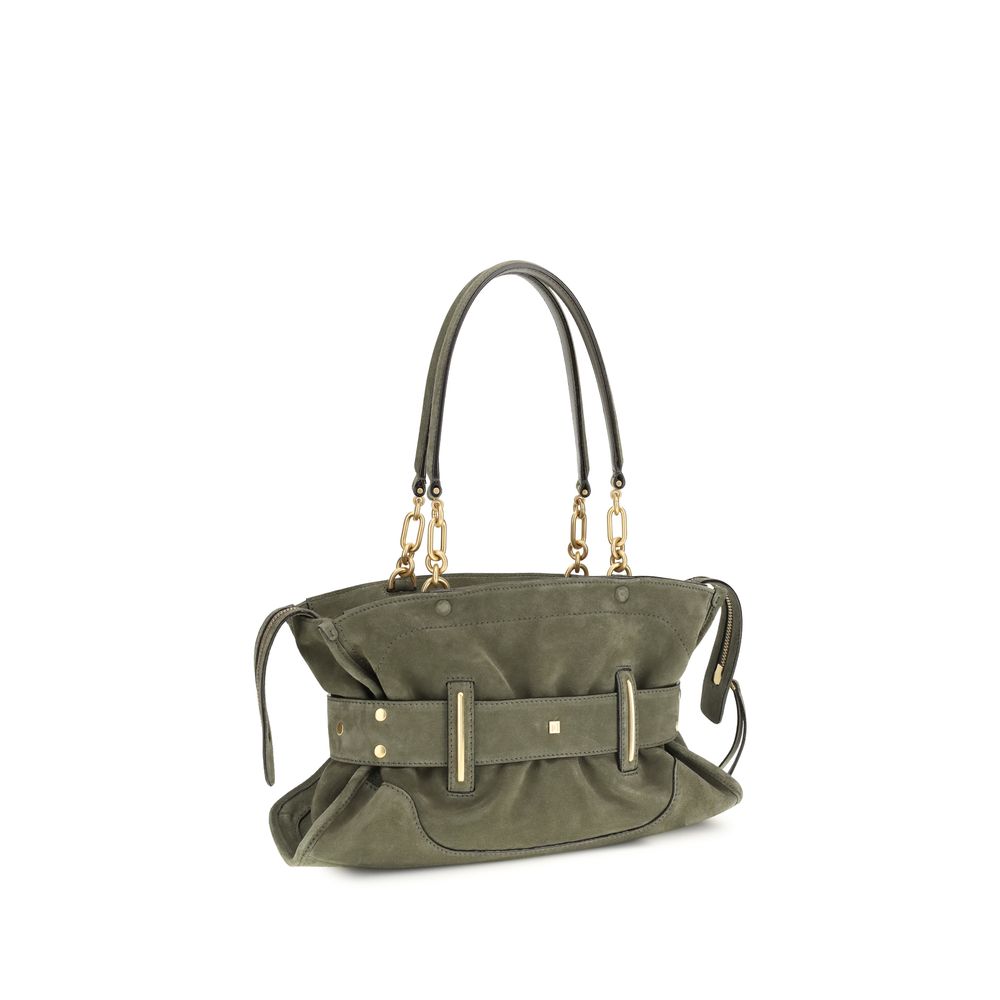 Balmain Bicolor Calf Leather Handbag