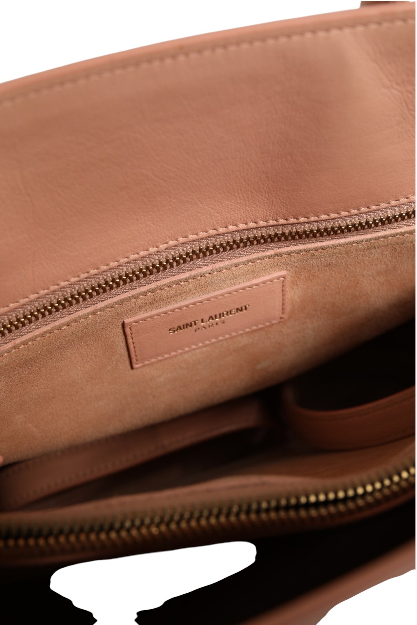 Pink Nano Sac De Jour Leather Shoulder Bag with Strap