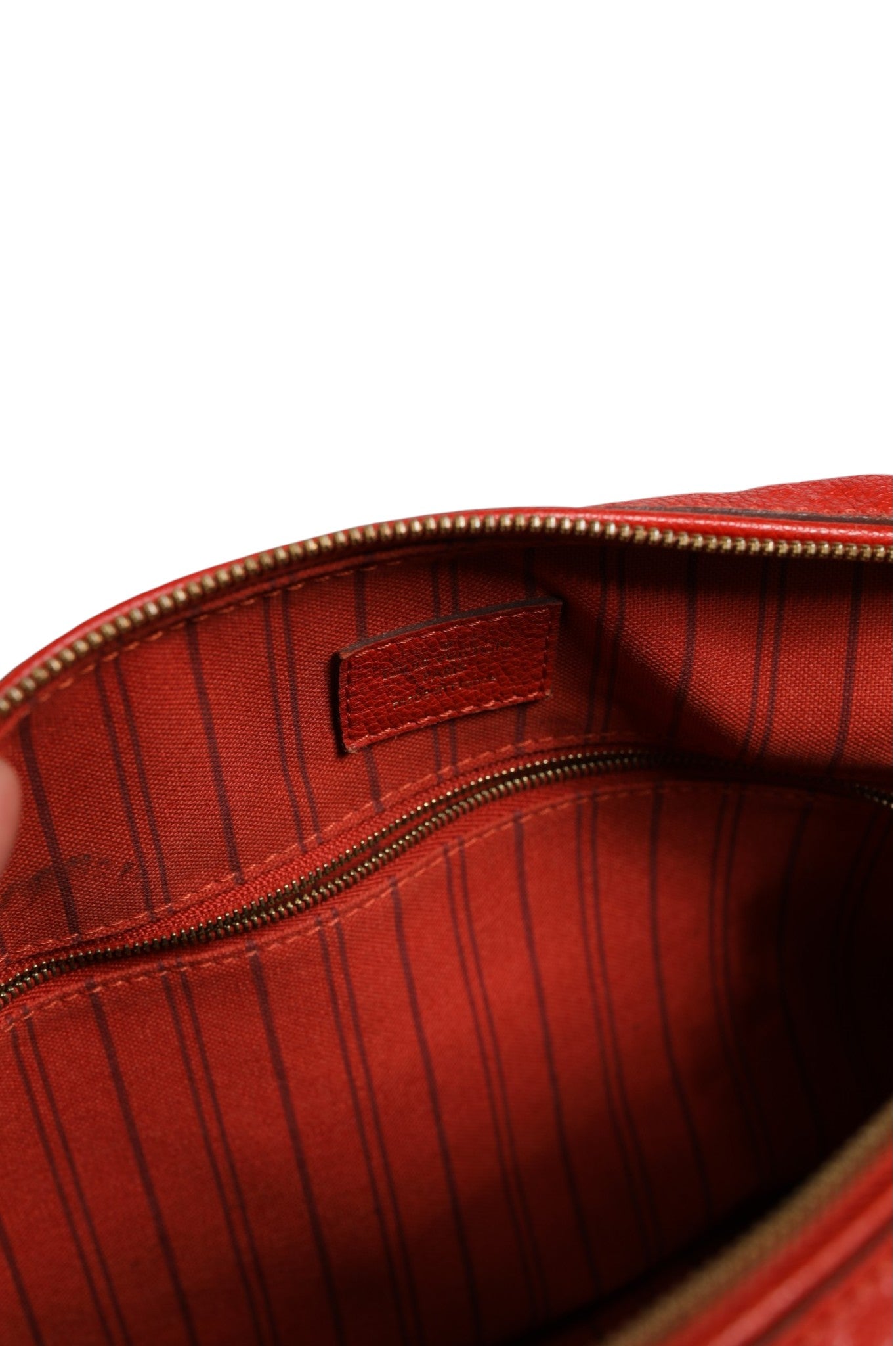 Louis Vuitton Speedy Bandoulière 30 Monogram Empreinte Rouge
