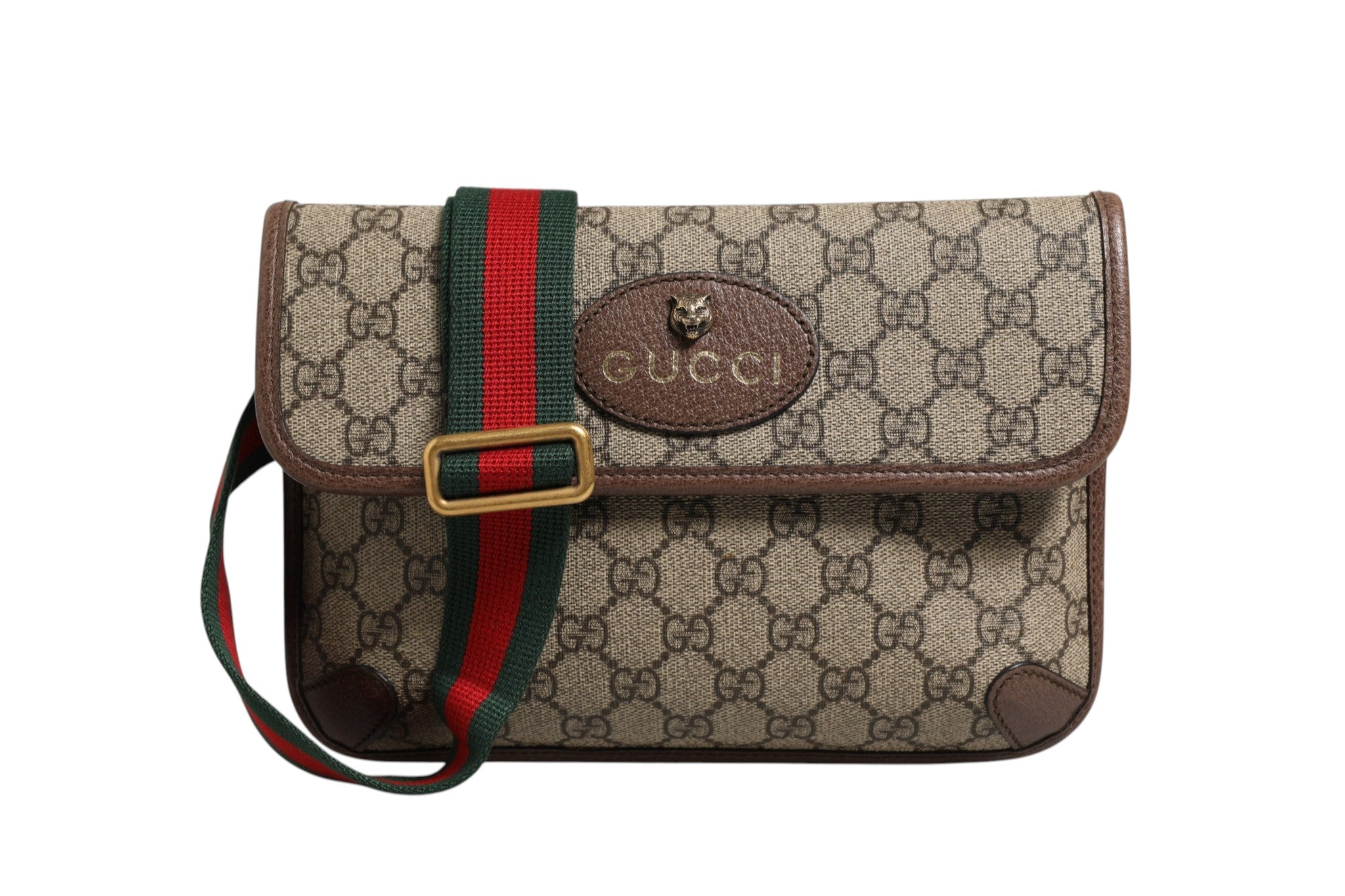 Brown Leather Belt Bag Supreme Monogram Neo Vintage