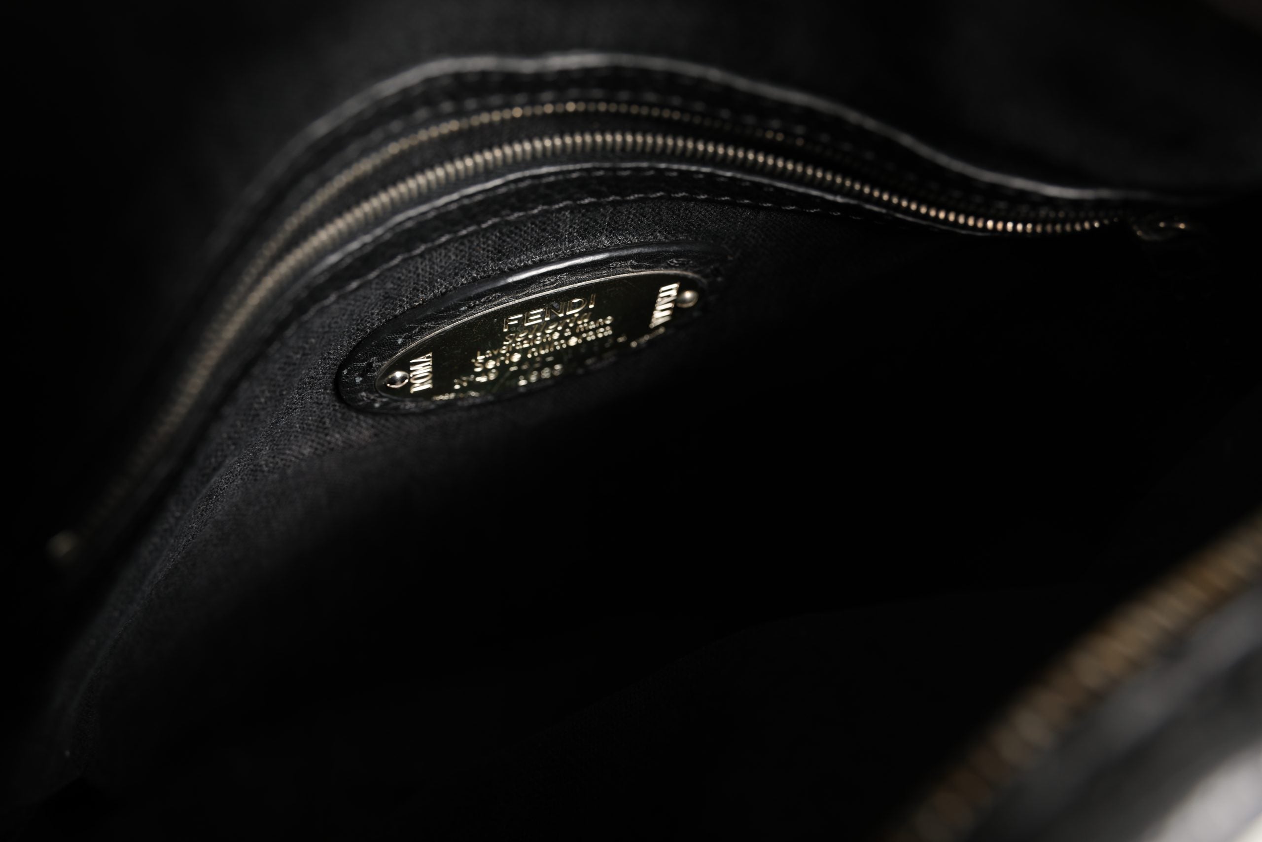 Sac bandoulière Fendi Selleria en cuir
